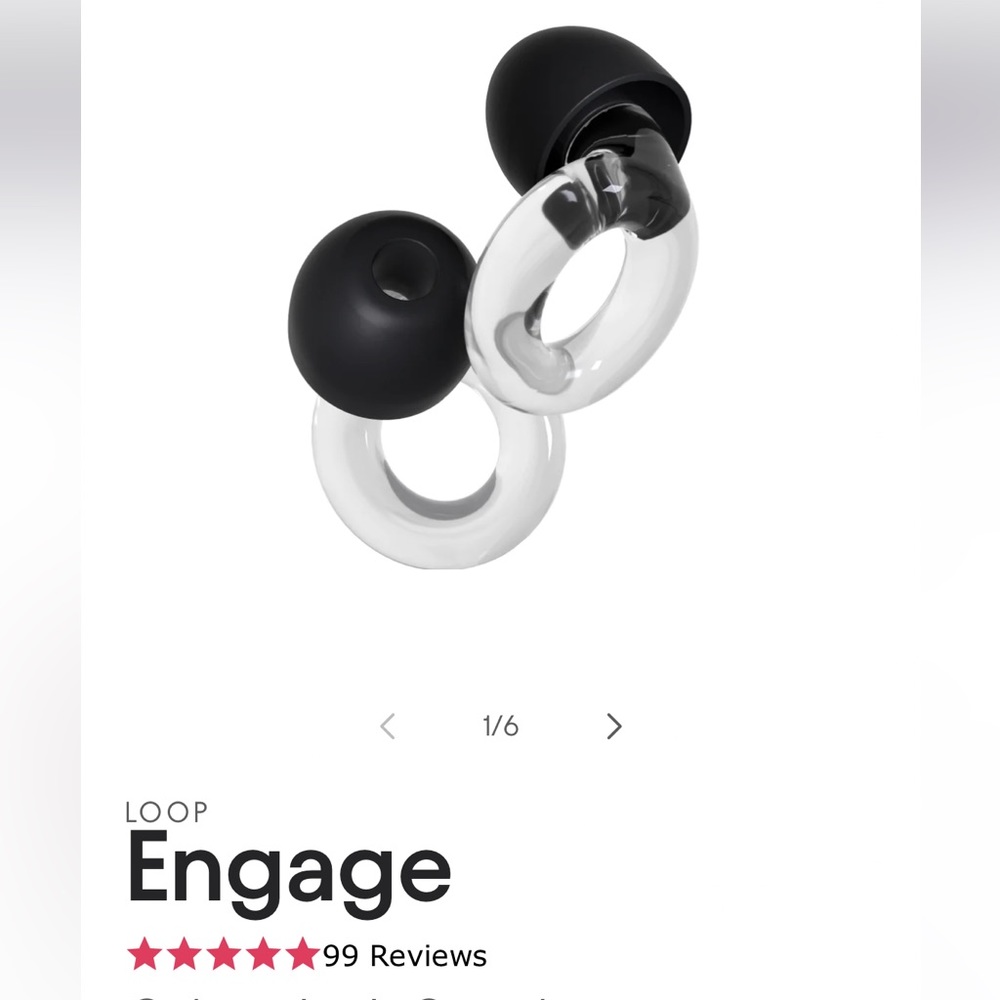 Loop Engage Earplugs (Arctic Crystal)